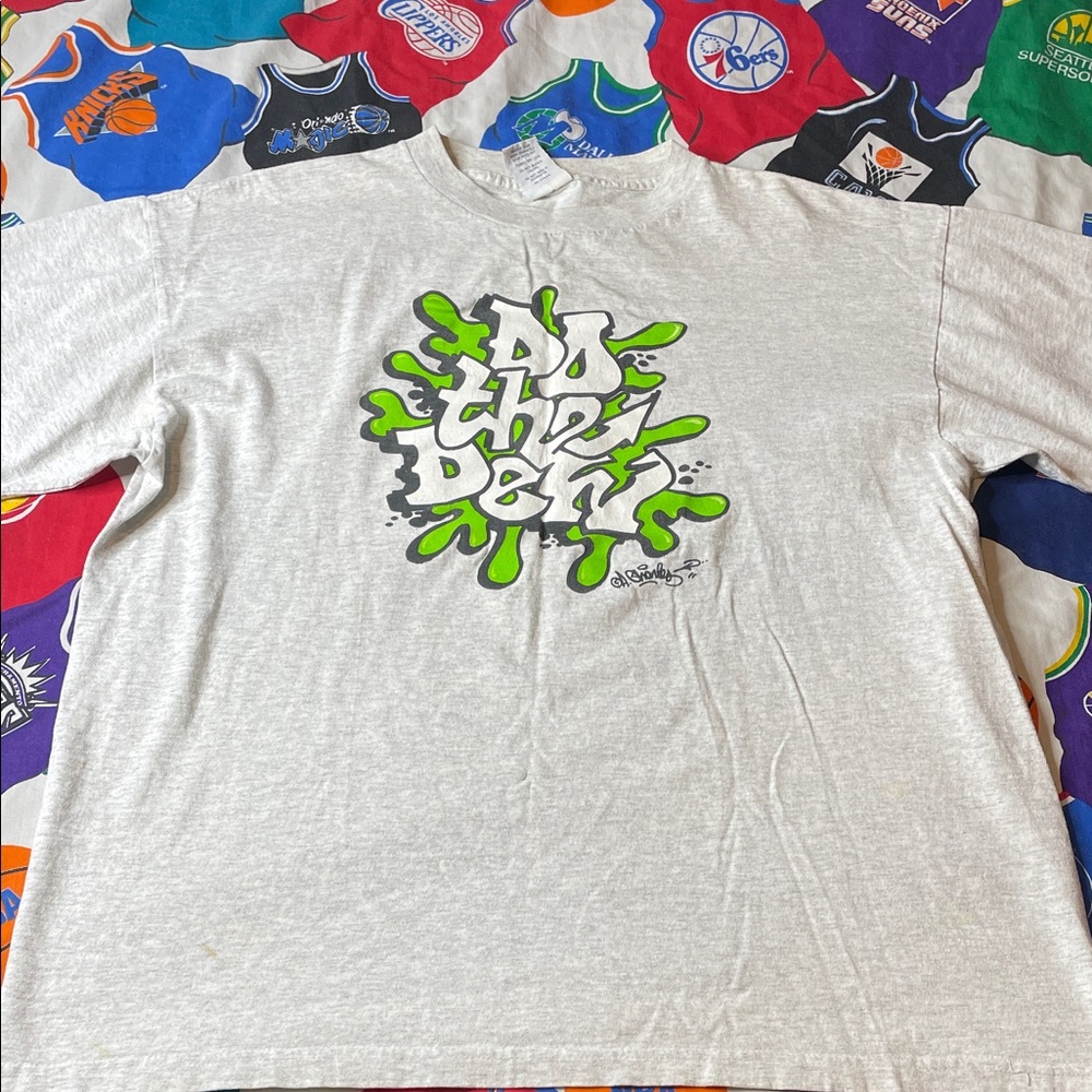 Vintage Mountain Dew Street Art Single Stitch Promo Shirt